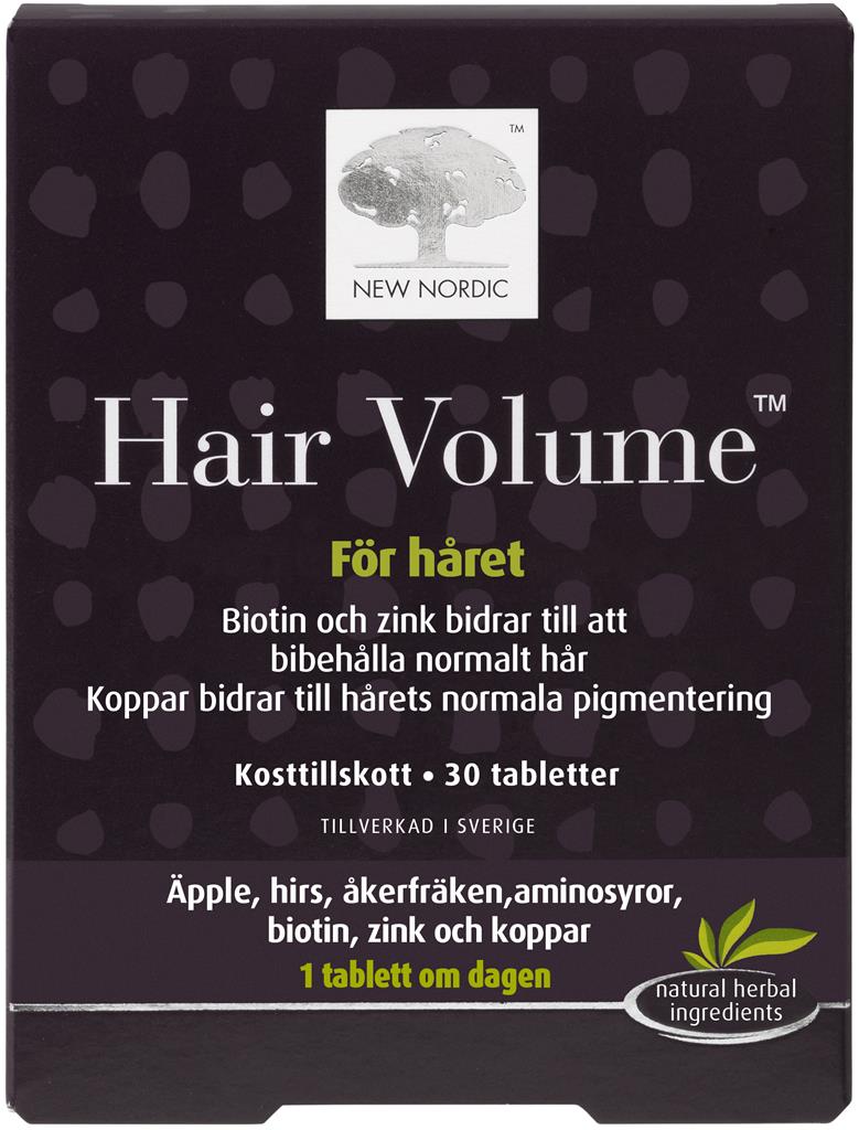 Bild på New Nordic Hair Volume, 30 st