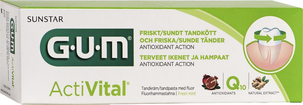 Bild på GUM Activital Tandkräm, 75 ml