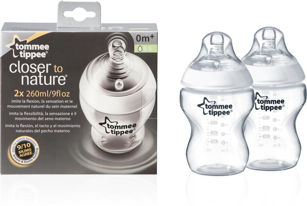Bild på Tommee Tippee flaska 260ml, 2 st
