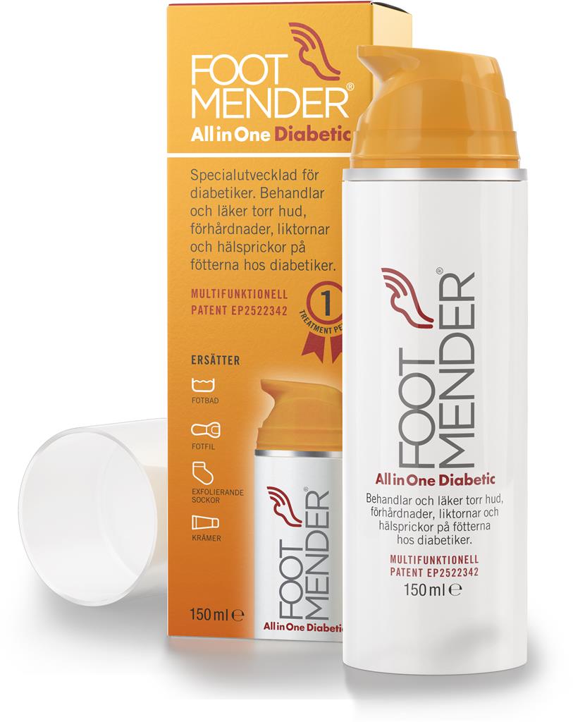 Bild på Footmender All in One Diabetic, 150 ml