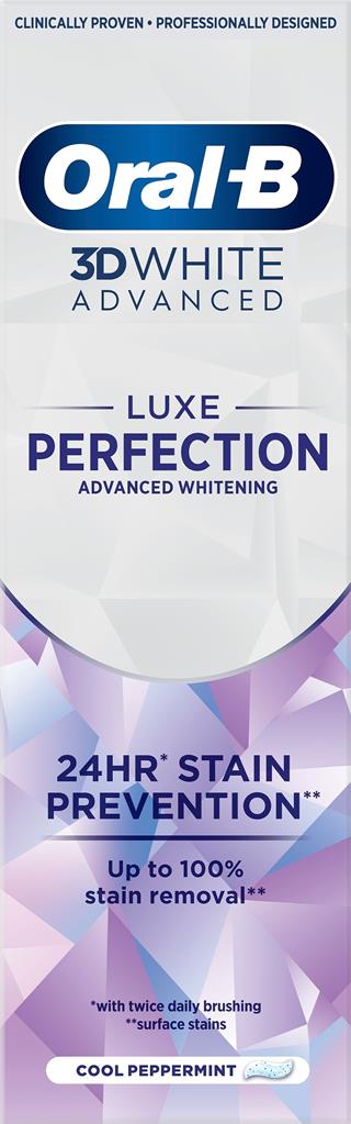 Bild på Oral-B 3D White Luxe Perfection, 75 ml
