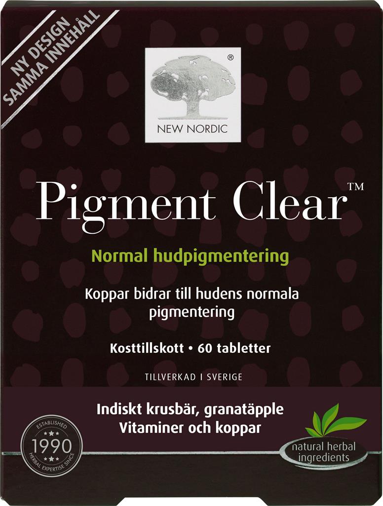 Bild på New Nordic Skin Care Pigment Clear, 60 st