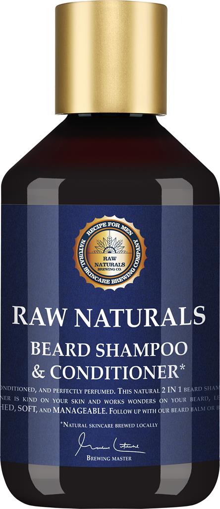 Bild på Raw Naturals Rustic Beard Shampoo & Conditioner, 250 ml