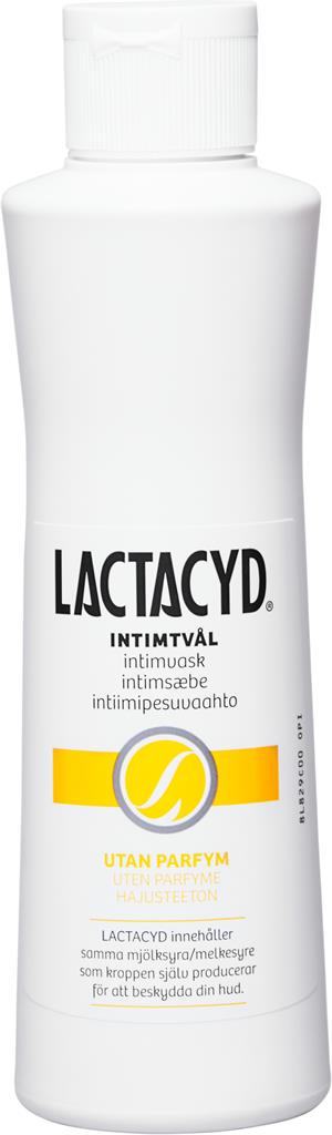 Bild på Lactacyd Intim Tvål oparfymerad, 250 ml