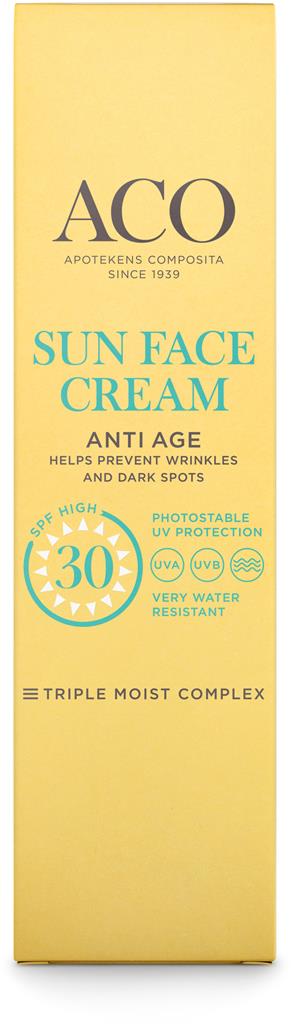 Bild på ACO Sun Face Cream Anti Age, 40 ml