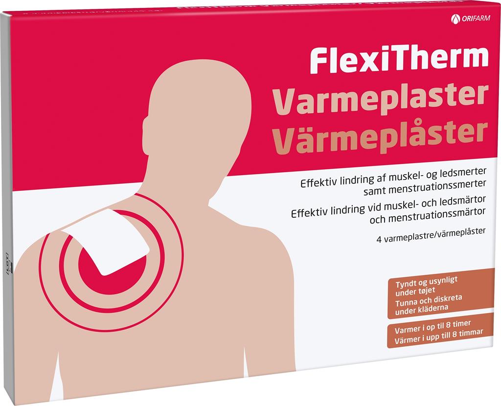 Bild på Flexitherm värmeplåster, 4 st