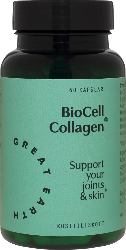 Bild på Great Earth BioCell Collagen II ®+ Hyaluronsyra, 60 st