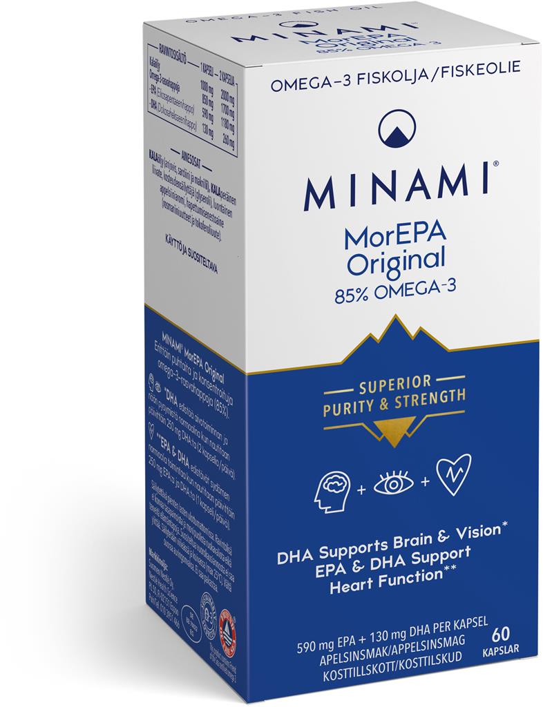 Bild på Minami MorEPA Smart Fats, 60 st