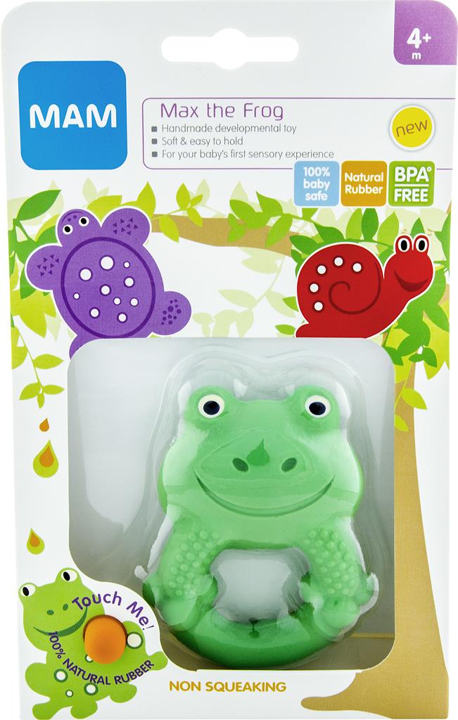 Bild på MAM Friends Max the Frog bitring, 1 st