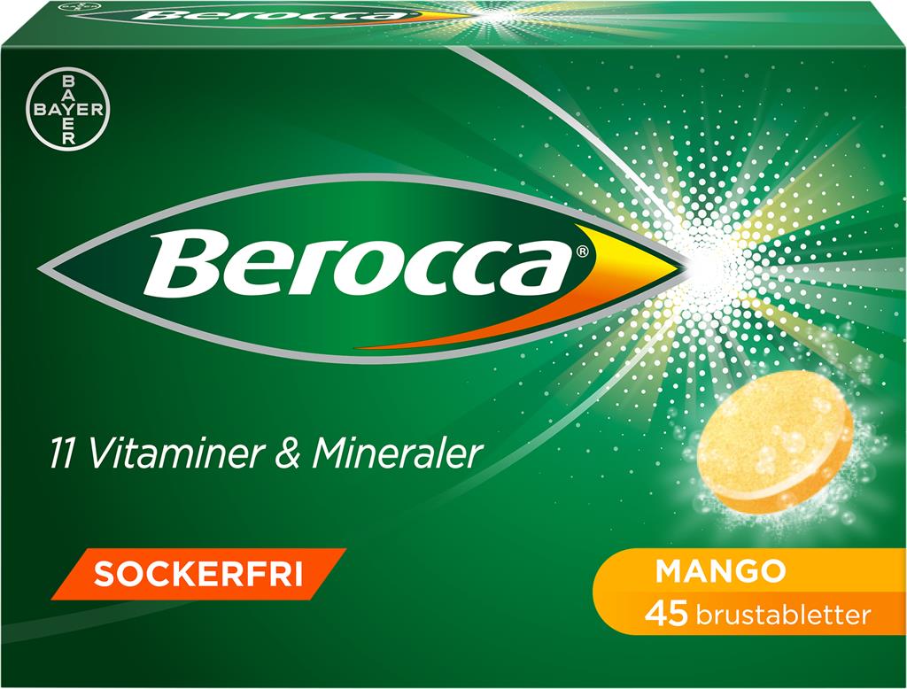 Bild på Berocca Energy Mango, 45 st