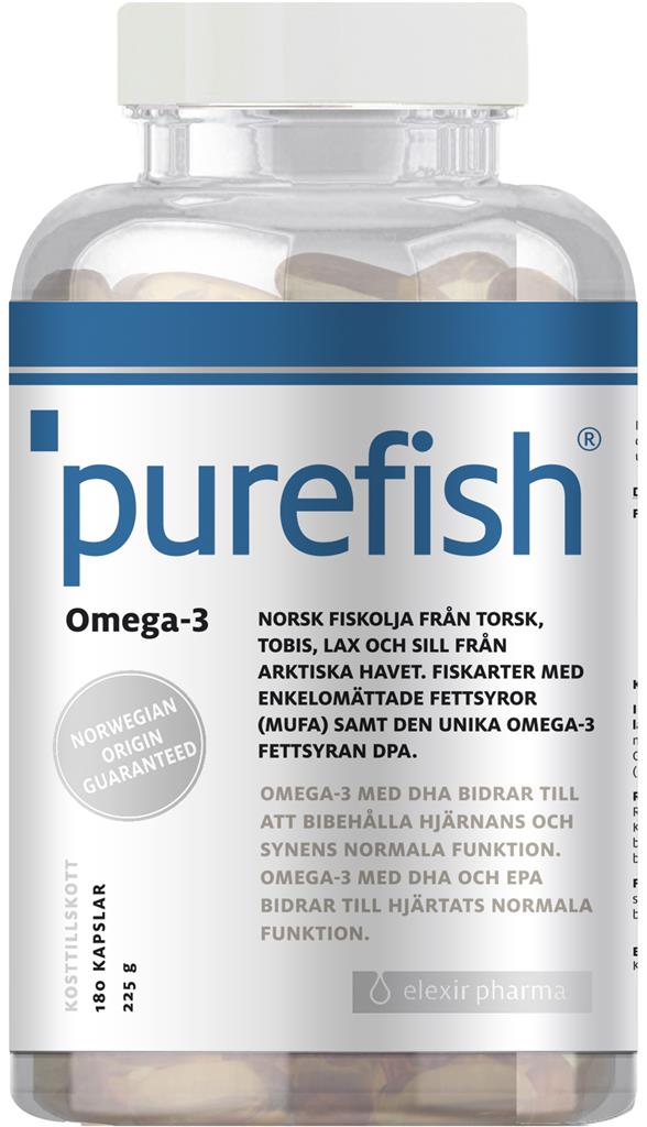 Bild på Elexir Pure fish, 180 st