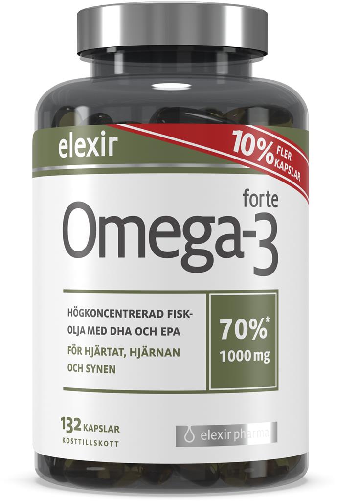 Bild på Elexir Omega-3 Forte, 132 st