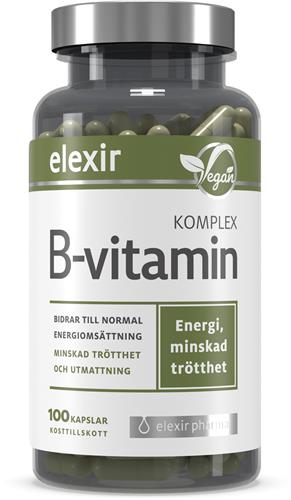 Elexir B-vitamin komplex, 100 st