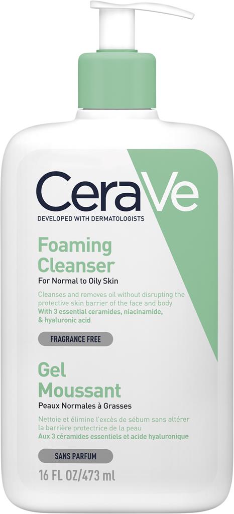 Bild på CeraVe Foaming Cleanser, 473 ml