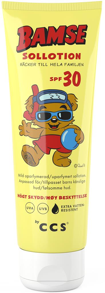 Bild på BAMSE Sollotion SPF30, 250 ml