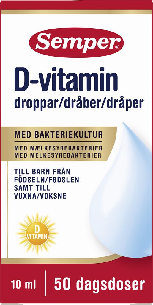 Bild på Semper D-vitamin droppar, 10 ml