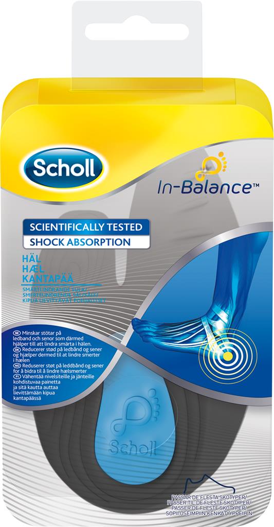 Bild på Scholl sulor hälinlägg Large, 1 par