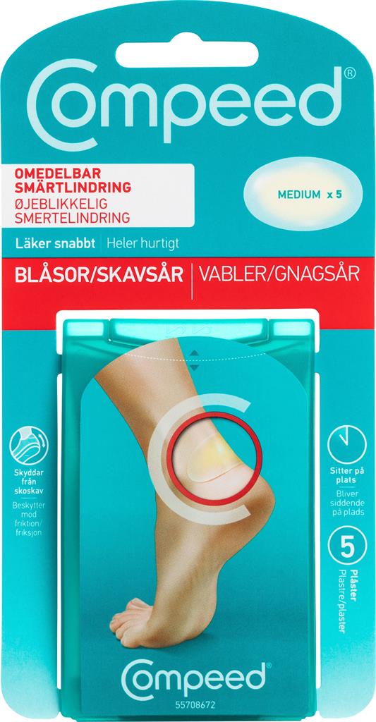 Bild på Compeed Skavsårsplåster Medium, 5 st