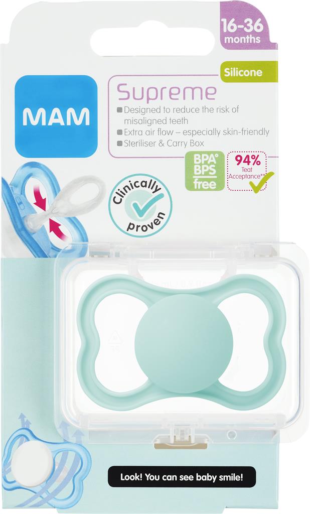 Bild på MAM Napp Supreme 16-36m MIX, 1 st