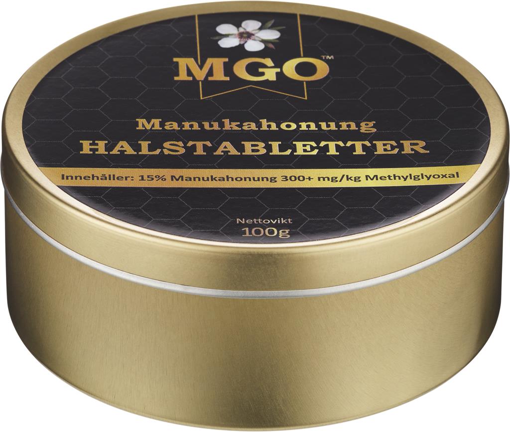 Bild på MGO Halstabletter Manukahonung 300+, 100 g