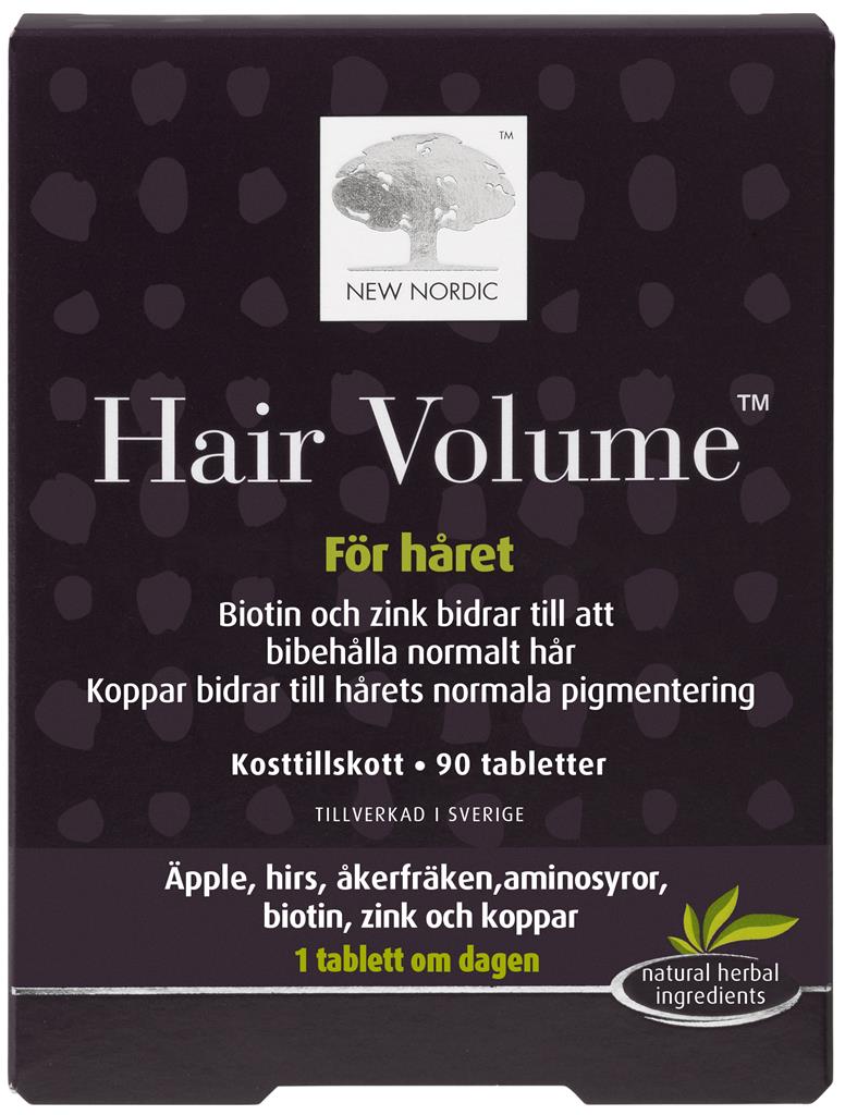 Bild på New Nordic Hair Volume, 90 st