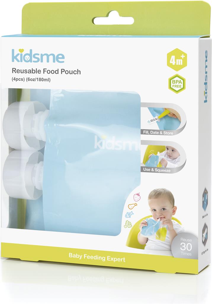 Bild på Kidsme  Food Pouch 4x180ml, 4 st