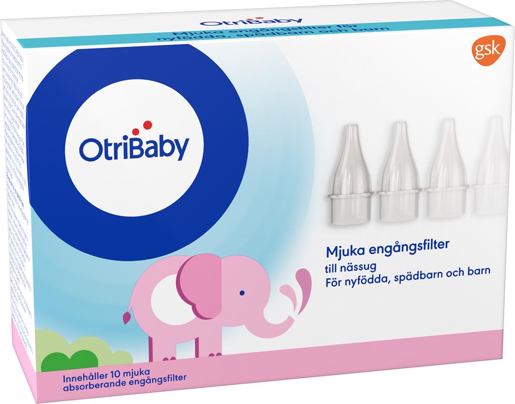 Bild på Otribaby  Engångsfilter till nässug, 10 st