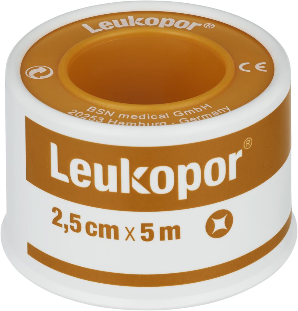 Bild på Leukopor Kirurgtejp 5 m x 2,5 cm, 1 st