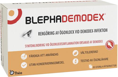 Blephademodex Sterila våtservetter, 30 st