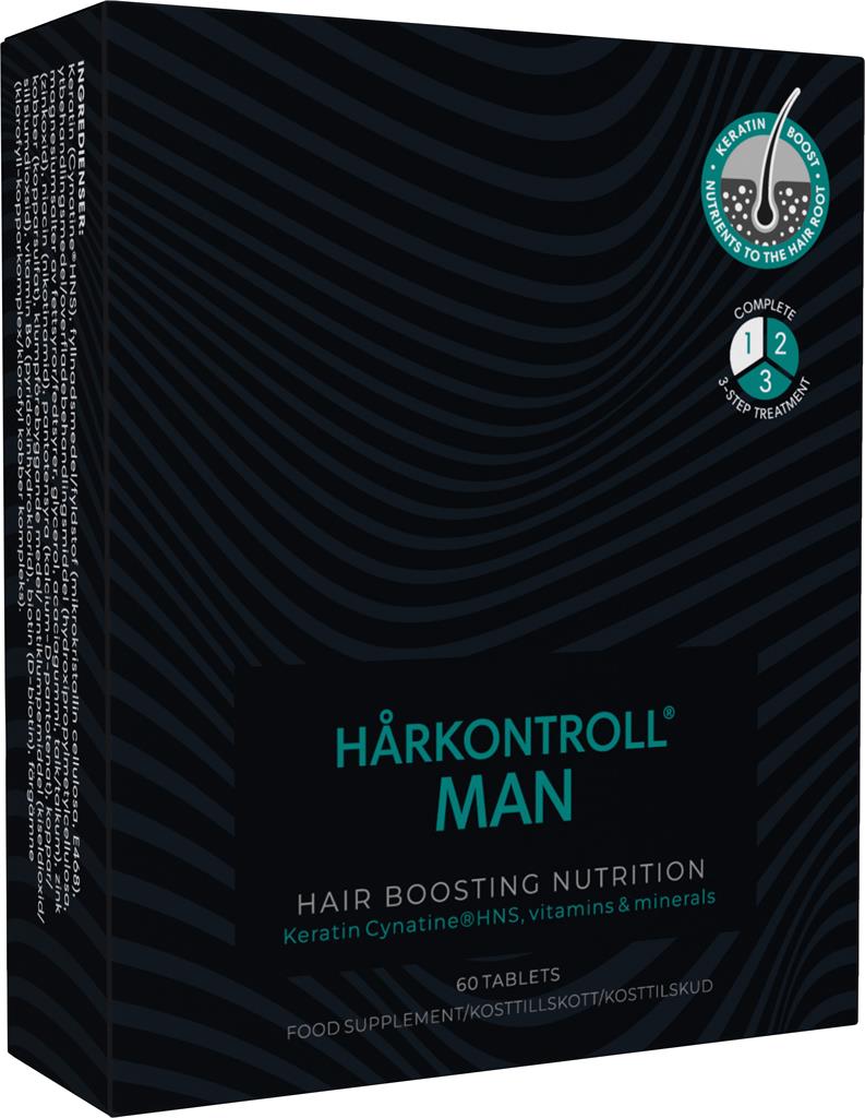 Bild på Hårkontroll Kosttillskott, 60 st