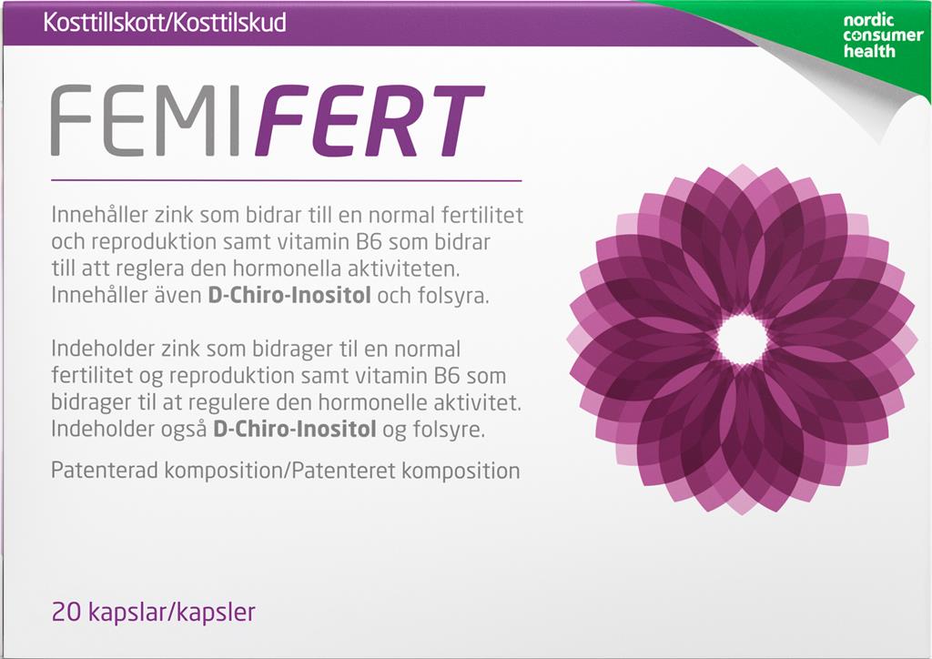 Bild på Femifert Kosttillskott, 20 st