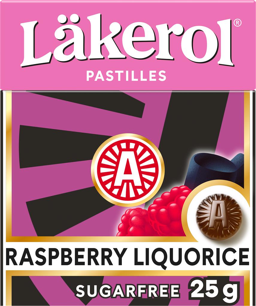Bild på Läkerol Classic  Raspberry Licorice, 25 g