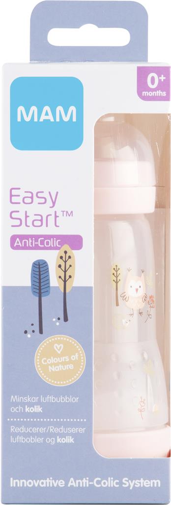 Bild på MAM Anti-Colic 260ml PINK, 1 st
