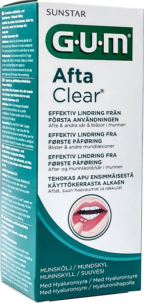 Bild på GUM AftaClear Skölj, 120 ml
