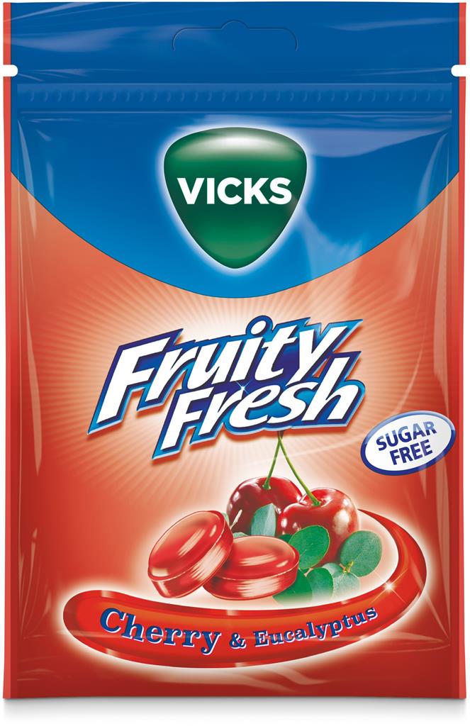 Bild på Vicks Fruity Fresh Cherry & Eucalyptus, 72 g