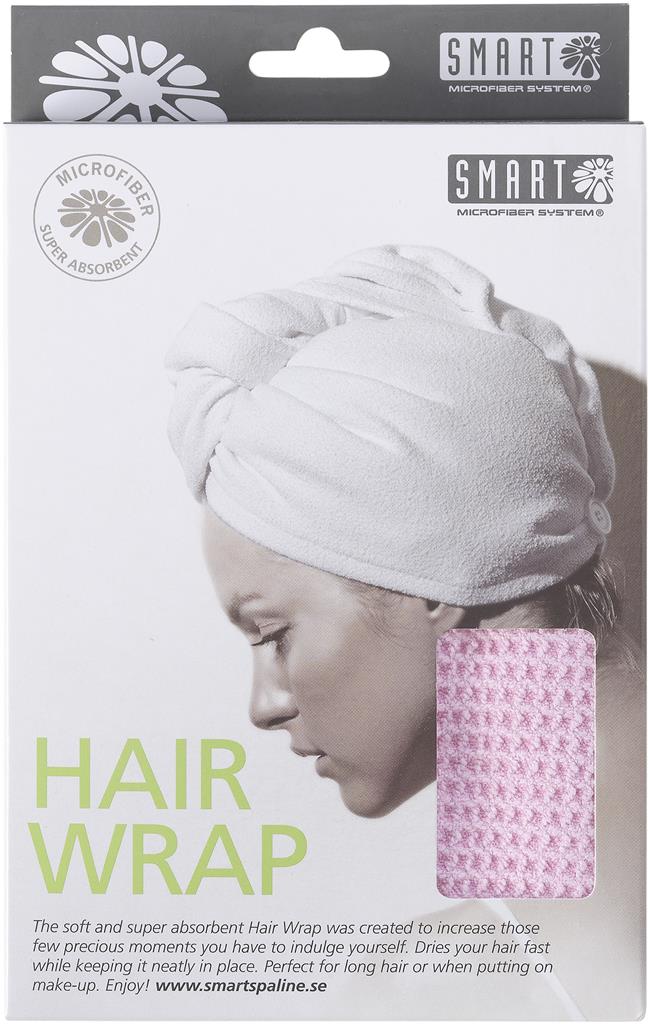 Bild på Smart Microfiber Spa Line Hairwrap Hot pink, 1 st