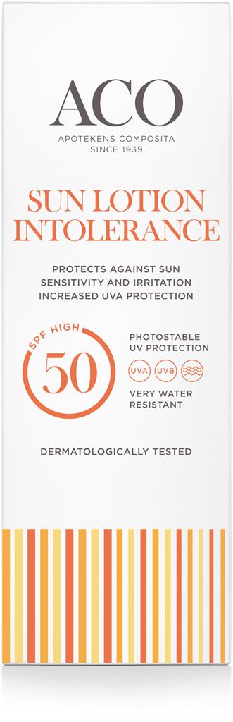 Bild på ACO Sun Intolerance Lotion SPF50, 100 ml