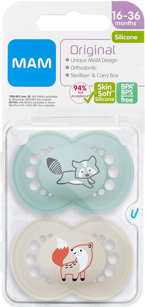 Bild på MAM Original 16-36 mån BLUE, 2 st