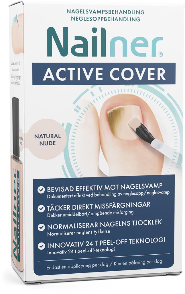 Bild på Nailner Active Cover Natural Nude, 30 ml