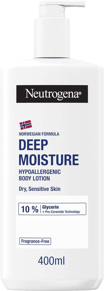 Bild på Neutrogena Deep Moisture Hypoallergenic Lotion, 400 ml