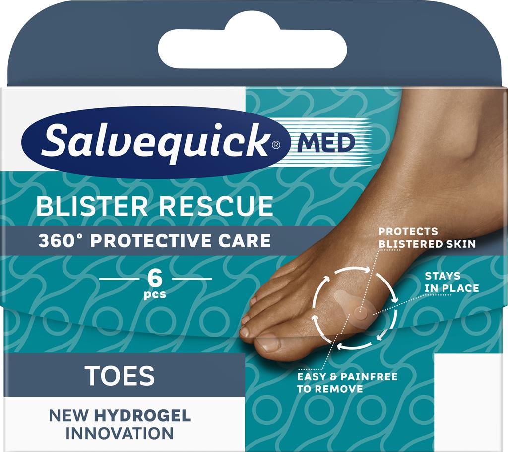 Bild på SalvequickMED Blister RescueToe, 6 st