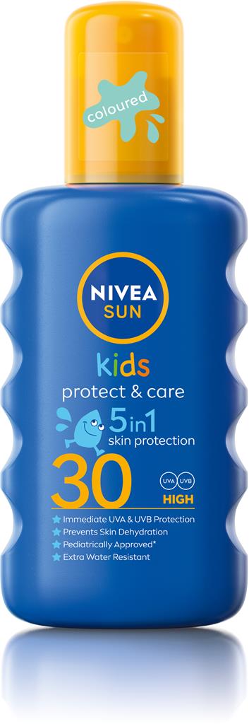 Bild på NIVEA Kids Moisturising Sun Spray SPF30, 200 ml