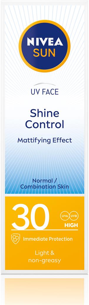 Bild på NIVEA Sun UV Face Shine Control SPF30, 50 ml