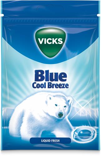 Vicks Blue Cool Breeze Liquid Fresh, 72 g