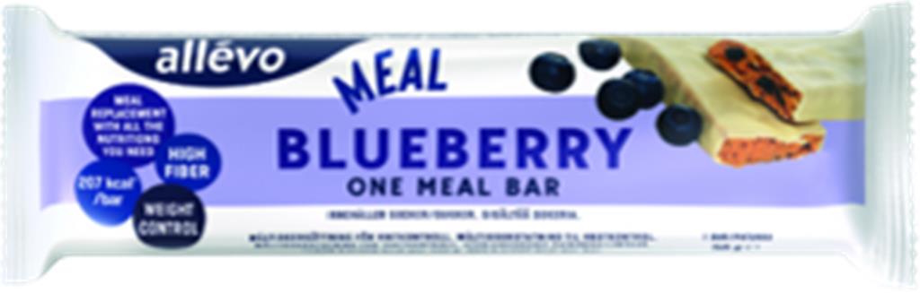 Bild på Allevo Bar Blåbär, 58 g