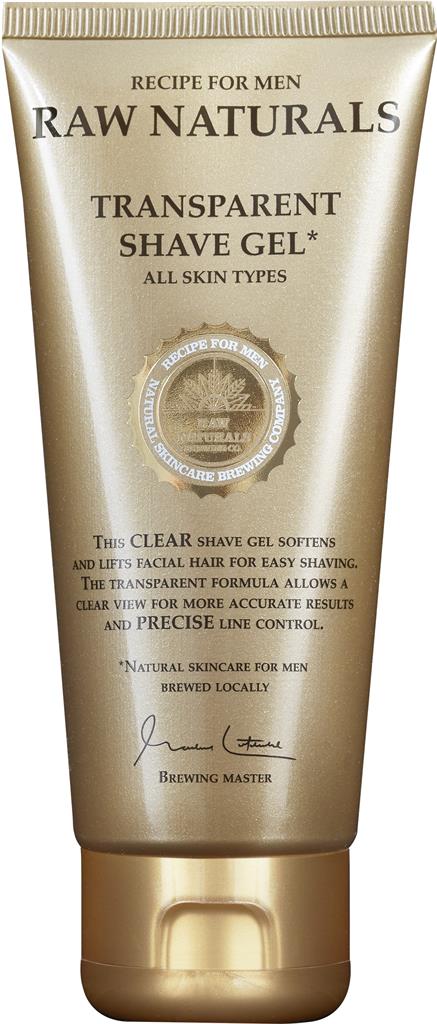 Bild på Raw Naturals Transparent shaving gel, 75 ml