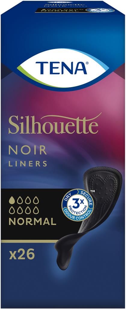 Bild på TENA Silhouette Noir Normal Liner, 26 st
