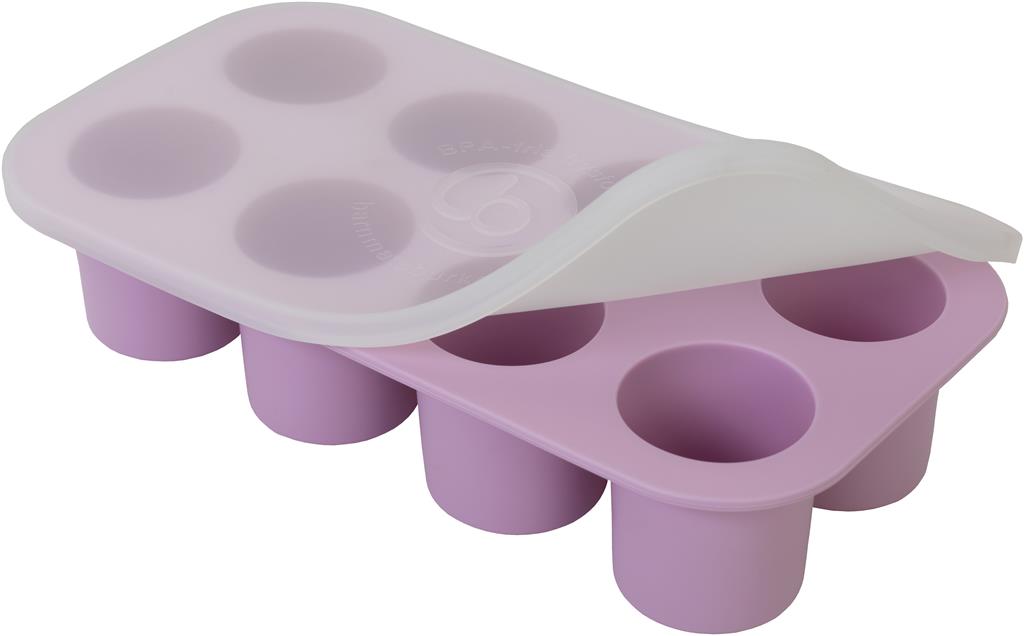 Bild på Pufz Portionsform inkl lock, rosa, 1 st