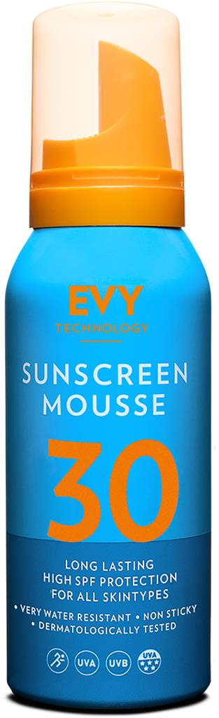 Bild på Evy Technology Sunscreen Mousse SPF30, 100 ml