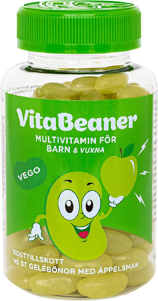 Bild på VitaBeaner Multivitamin Äpple, 90 st